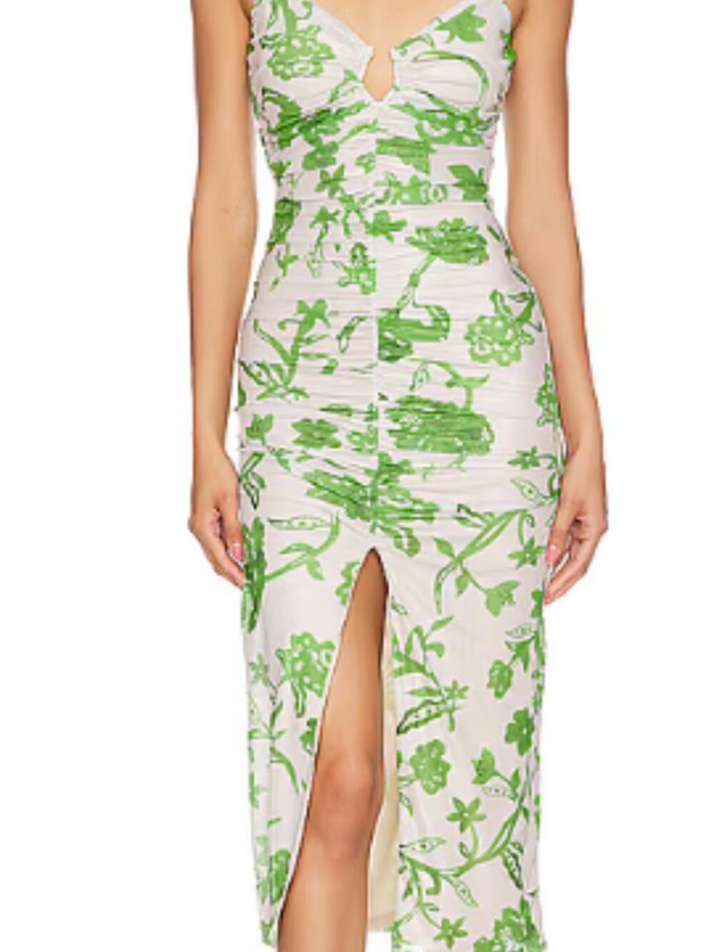 ASTR Form fitted long dress